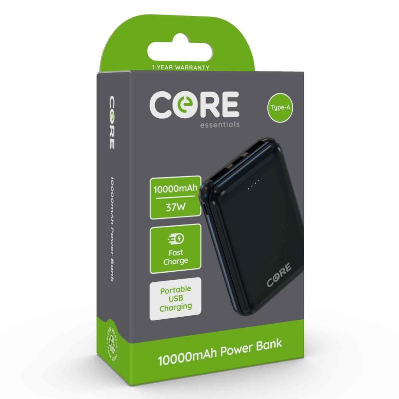 Core 10,000mAh Portable Powerbank 37W