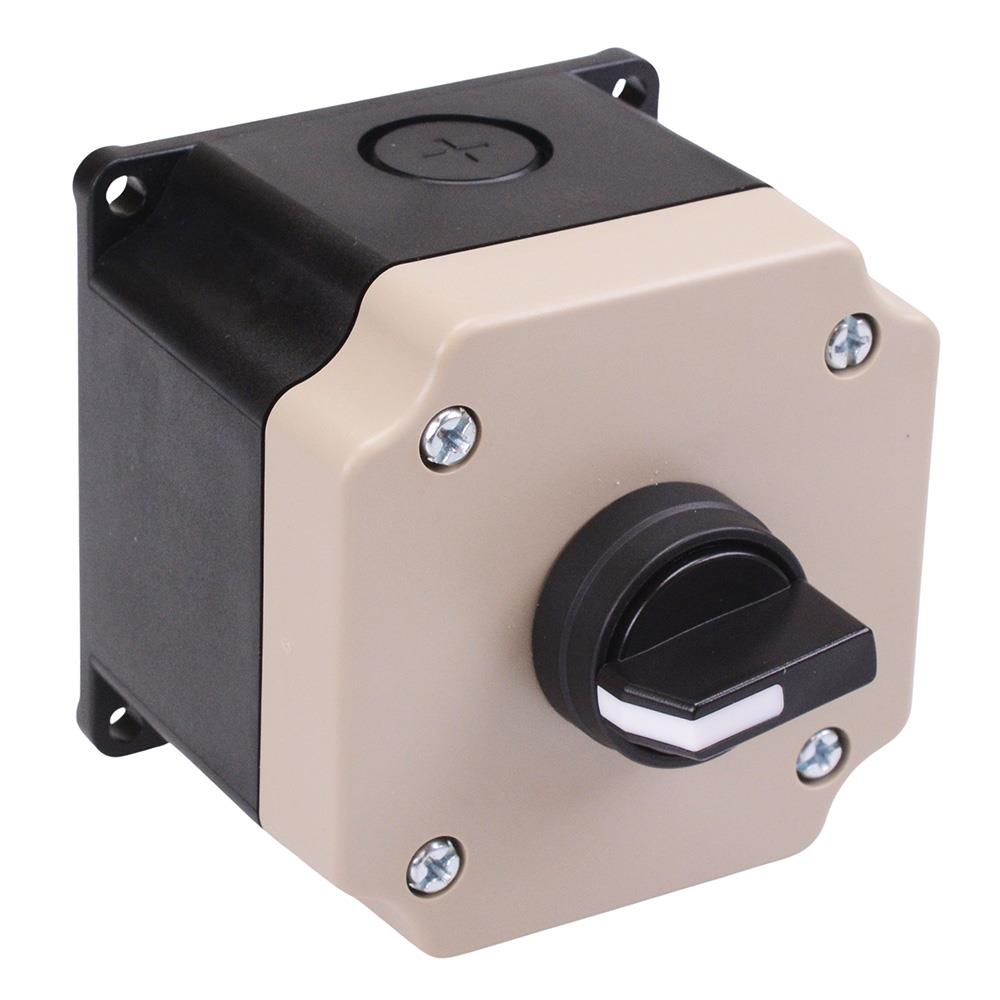 IDEC 22mm 2 Position Maintained Selector Switch Control Station 1NO-1NC IP65