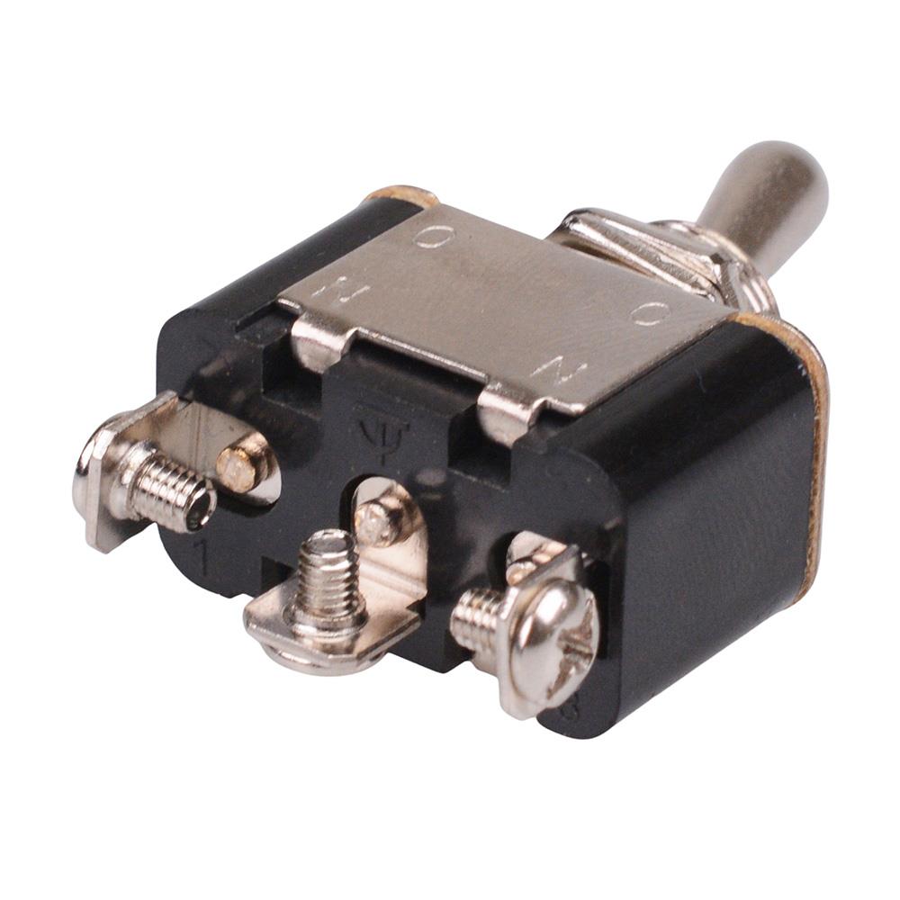 On-On 12mm Toggle Switch Screw Terminals SPDT 15A