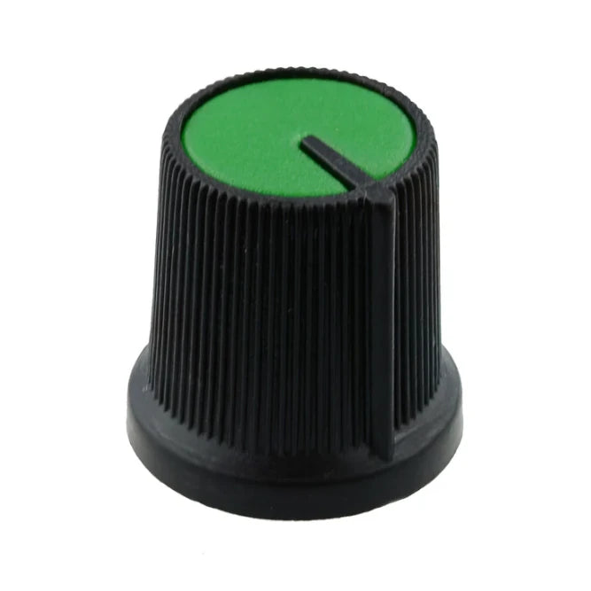 Green 6mm Pointer Knob