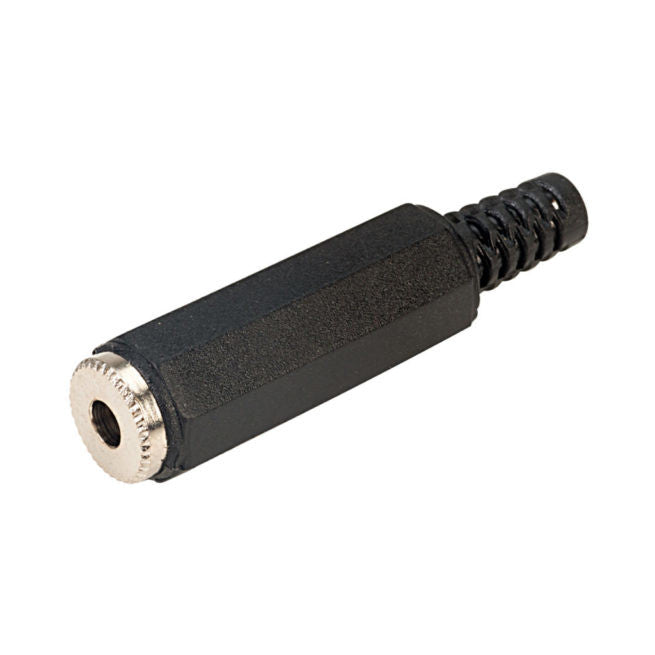 In-Line 3.5mm Mono Jack Socket (Solder Tags)