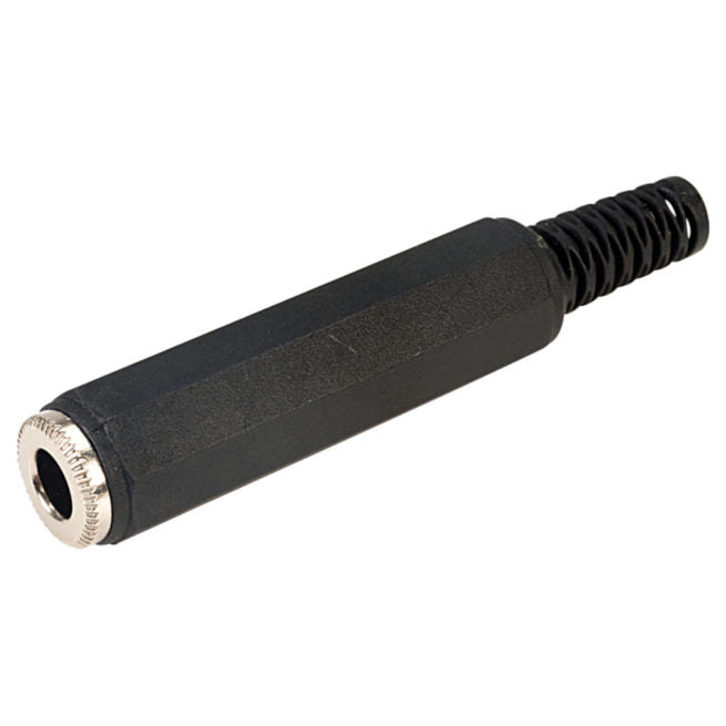 In-Line 6.35mm Jack Socket (Solder Tags)