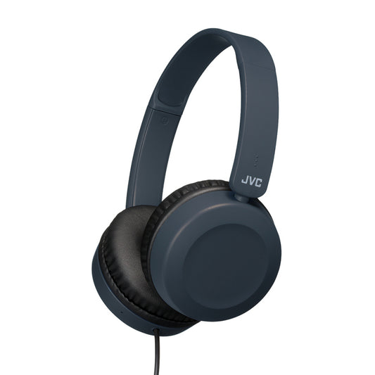 JVC HAS31MAEX Wired Foldable Headphones with Remote Mic Blue