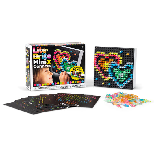 Lite Brite Mini-X Connect 179 Piece LED Kit