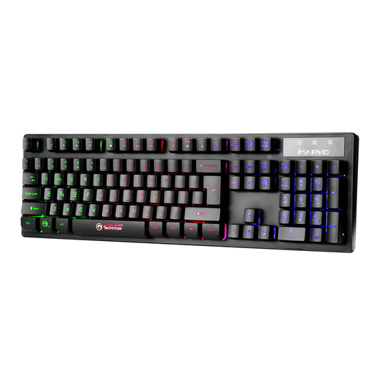 Marvo Scorpion K616A USB Gaming Keyboard, 3 Colour LED Backlit