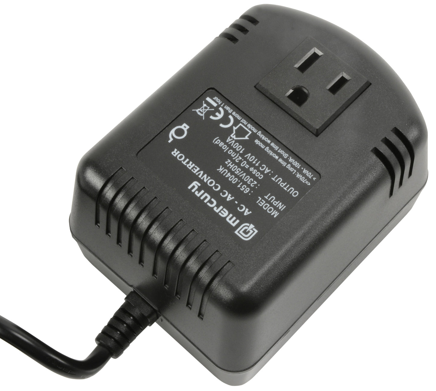 Mercury 100W Step-Down Voltage Converter 230V - 110V