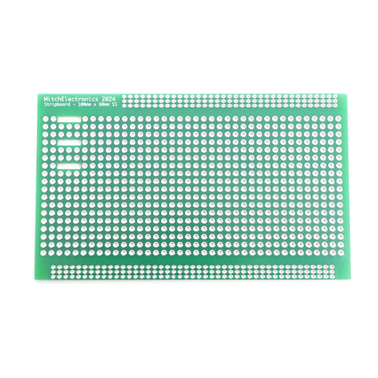 Stripboard, 100mm X 60mm SS