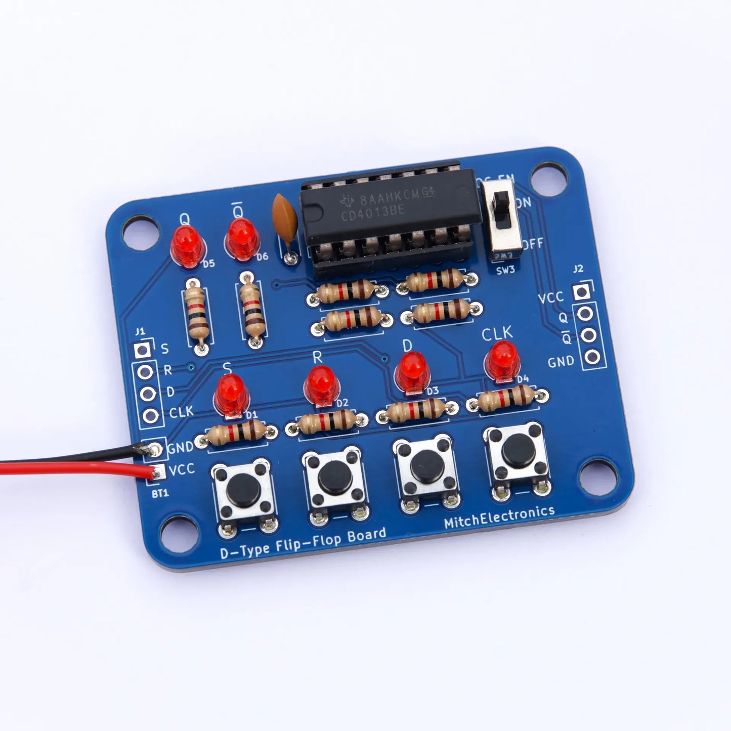 MitchElectronics 4013 D-Type Flp-Flop Board