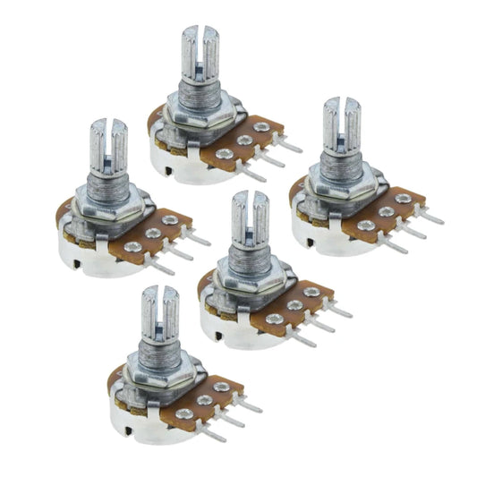 2K 16mm Linear Splined Potentiometer 5 Pack