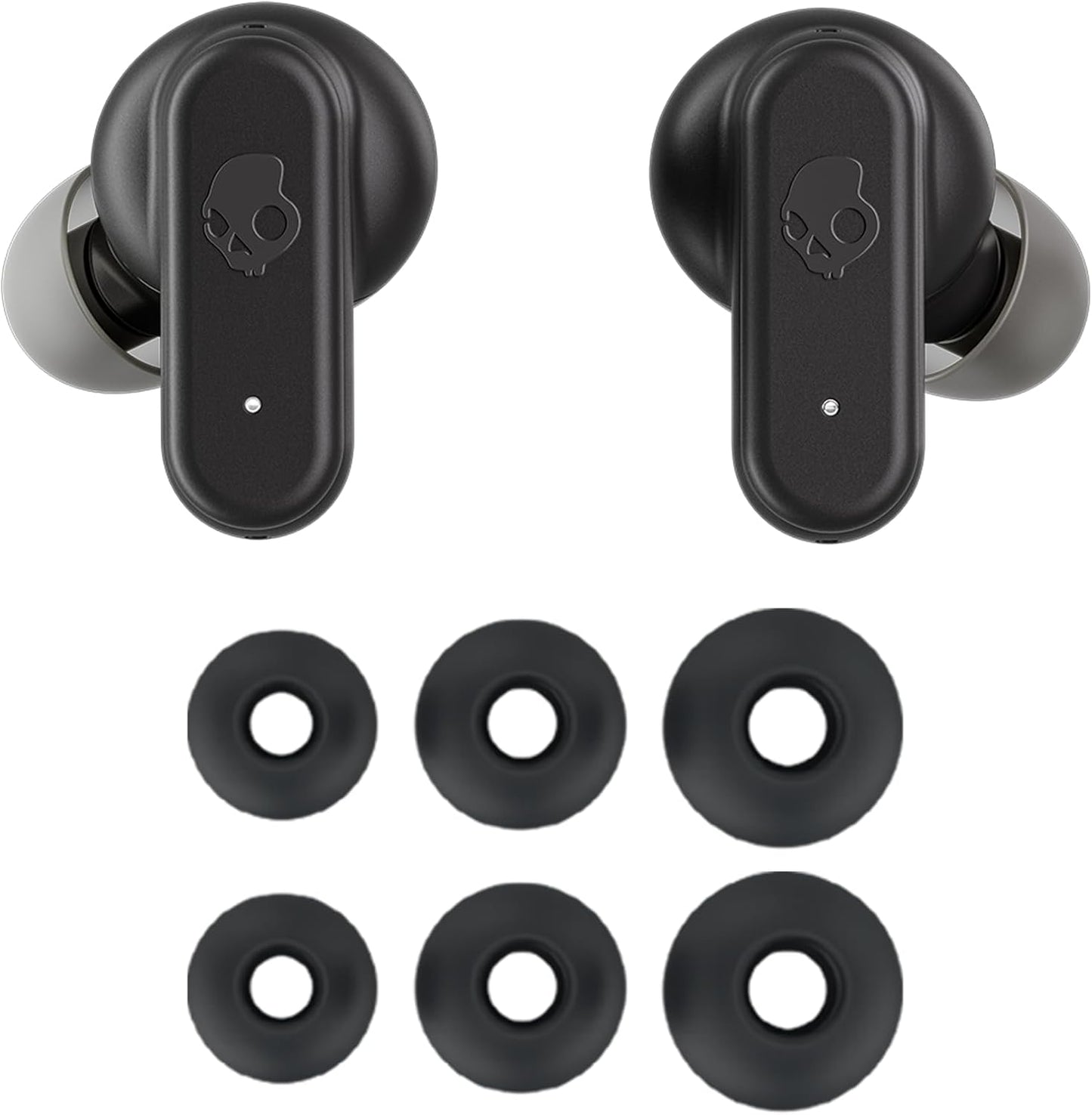 Skullcandy Dime 3 True Wireless In-Ear Earbuds 20Hr Battery, Black