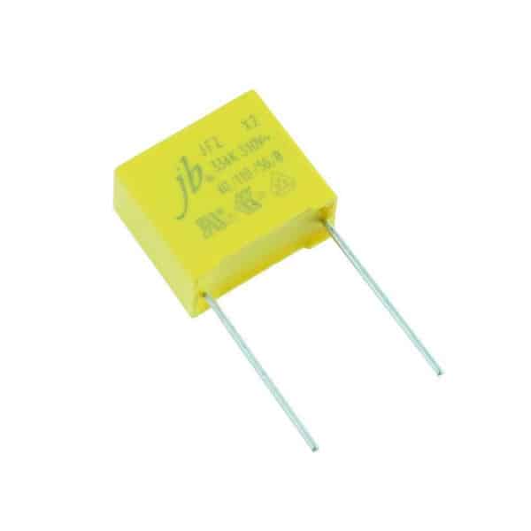 0.22uF Metallised Polypropylene X2 Capacitor 10% 310V (224K) - The Electronics Hub