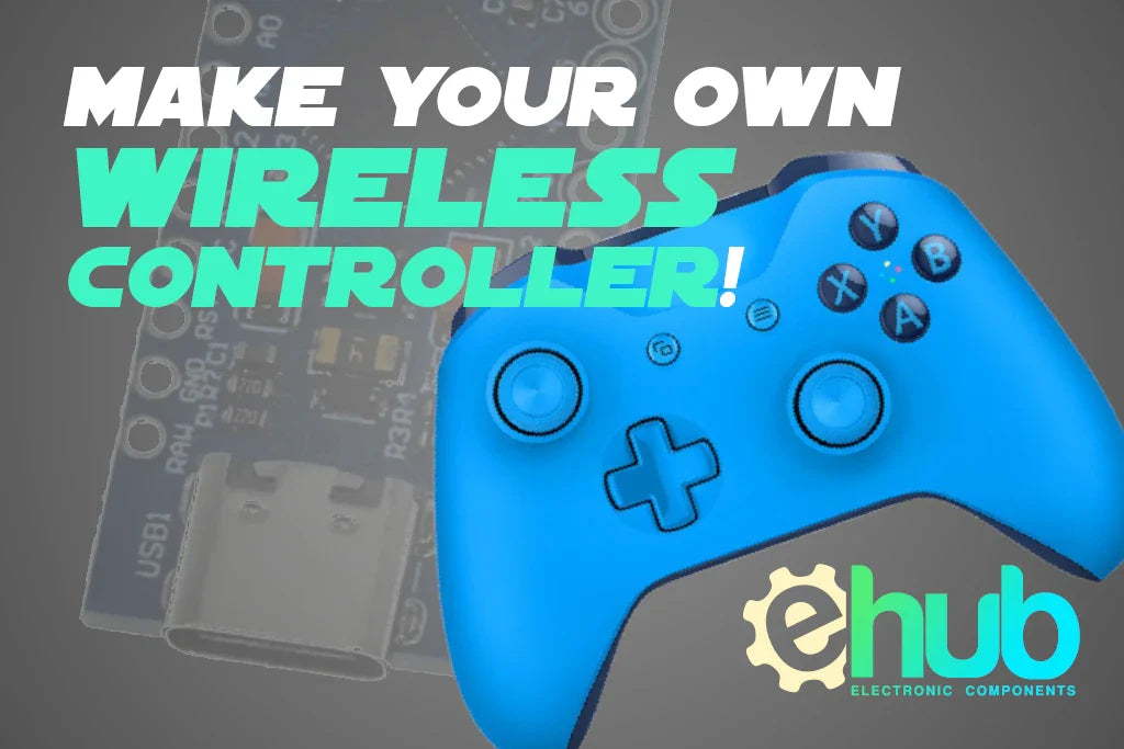 Build your own Wireless Controller for pc and android with arduino