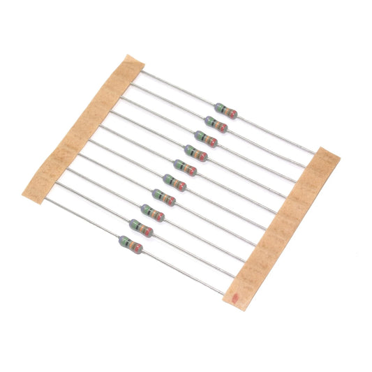 47K 1/4W 0.25W Metal Film Resistor, 10 Pack