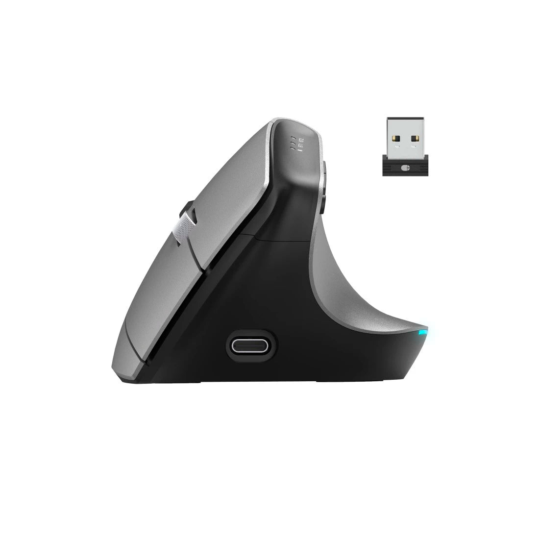 Hama Device Hama EMW-700 Ergonomic Rechargeable Multi-Device Vertical Mouse - Righ ...