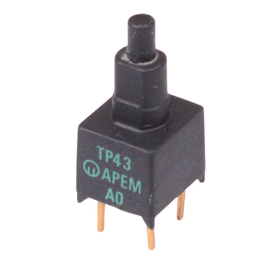 TP43P008000 APEM Off-(On) Momentary Sub-Miniature PCB Push Button Switch DPST