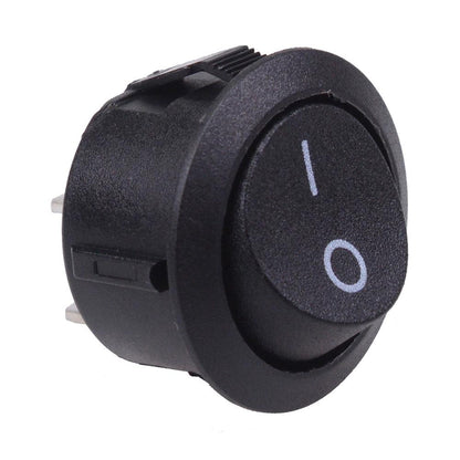 On-Off Round 20mm Rocker Switch SPST 16A 250VAC