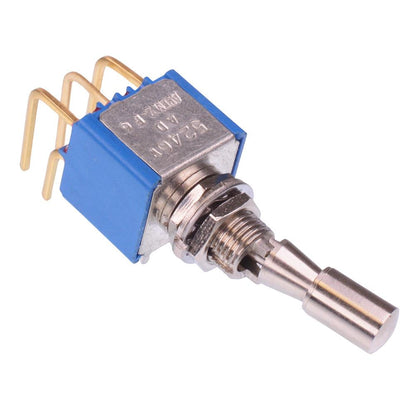 5246WADB-2VX386 APEM On-On Locking 6.35mm Miniature Toggle Switch DPDT 4A 30VDC