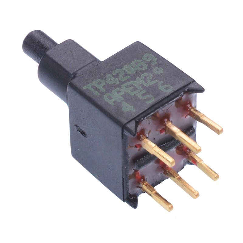 TP42P008000 On-(On) Momentary Sub-Miniature PCB Push Button Switch DPDT APEM