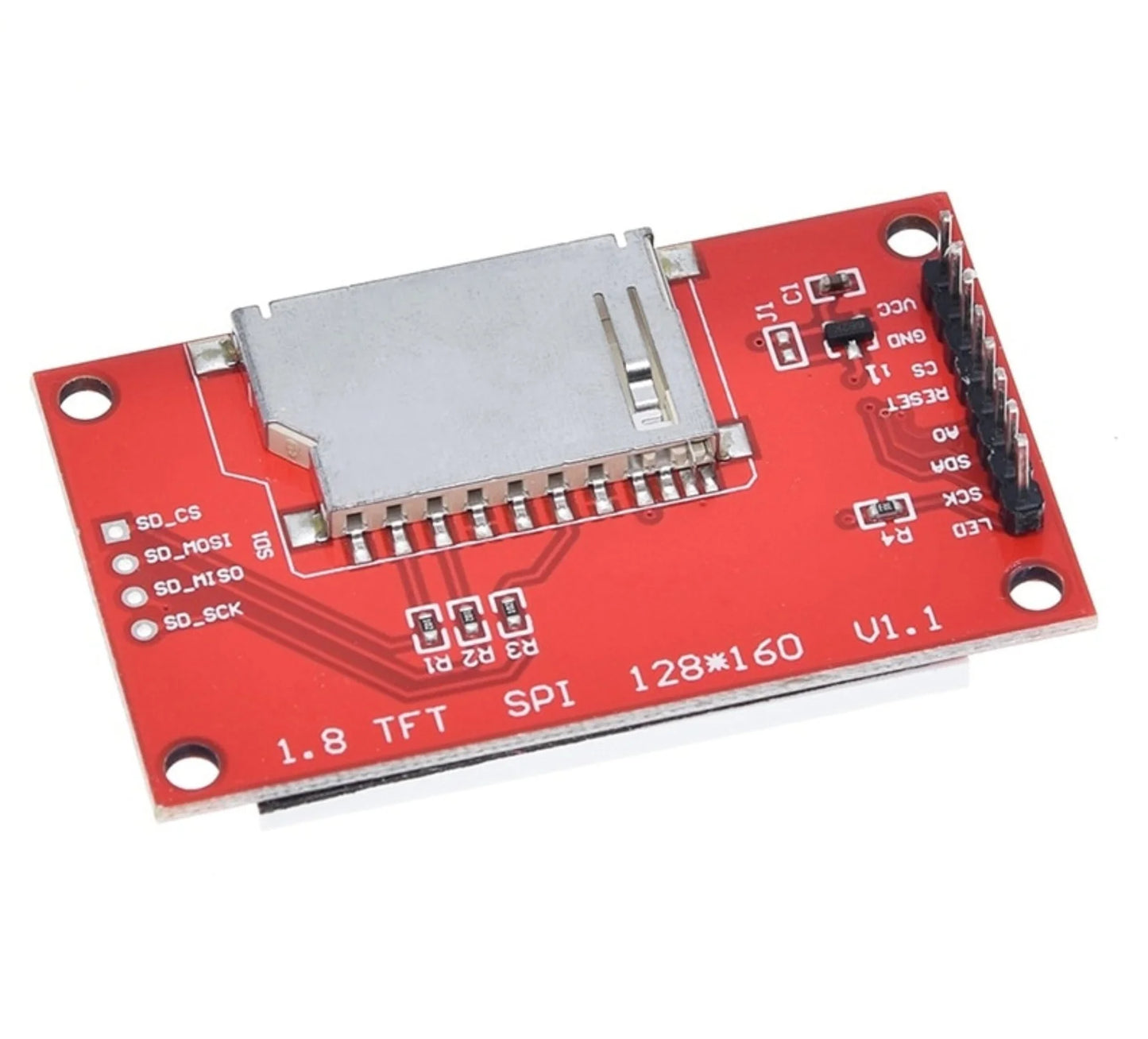 LCD 1.8 inch Full Colour TFT Display Module 128×160 For Arduino