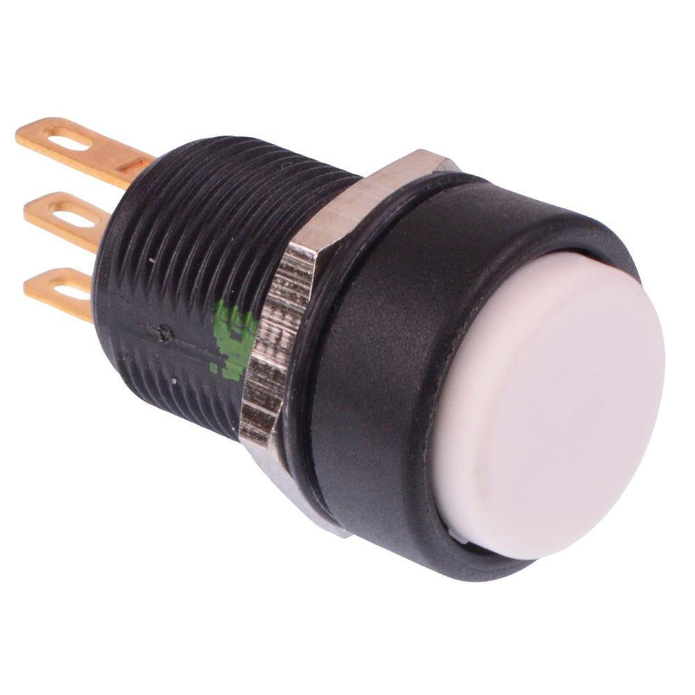 IMP7Z472234UL APEM White Momentary 12mm Push Button Switch SPDT IP67