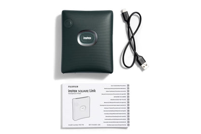 Fujifilm Instax Square Link Wireless Smartphone Photo Printer - Green