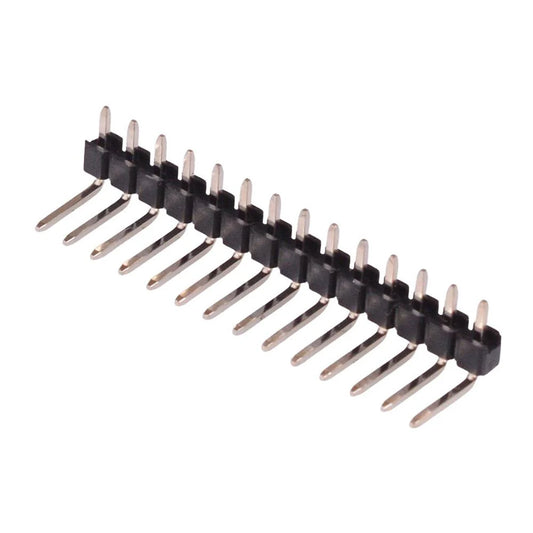 14-Way Right Angle Male Header 2.54mm