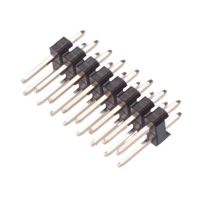 16-Way Double Row Male Header 2.54mm – The Electronics Hub