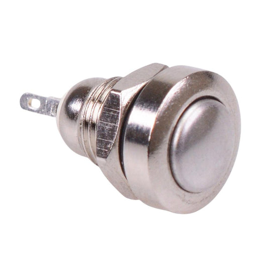 Off-(On) Momentary 8mm Metal Push Button Switch SPST