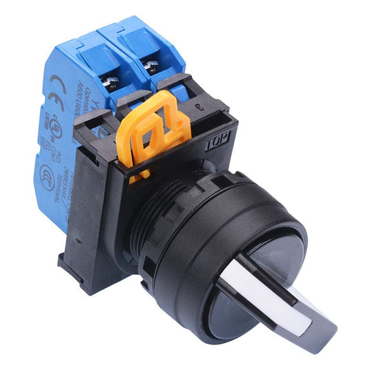 YW1S-3E20N1 22mm 3 Position Maintained Selector Switch 2NO IP65 IDEC