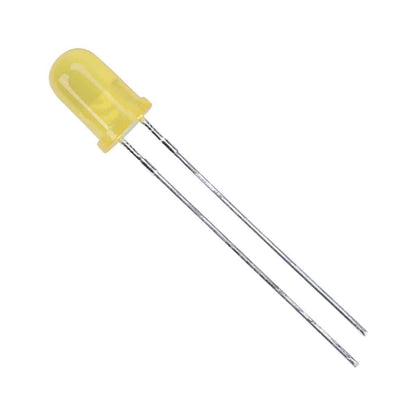 5mm 2.1V Yellow LED Diode, 3 Pack