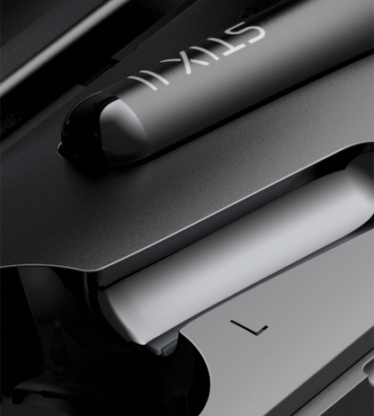 Veho STIX II PRO True Wireless Earphones, Carbon Black