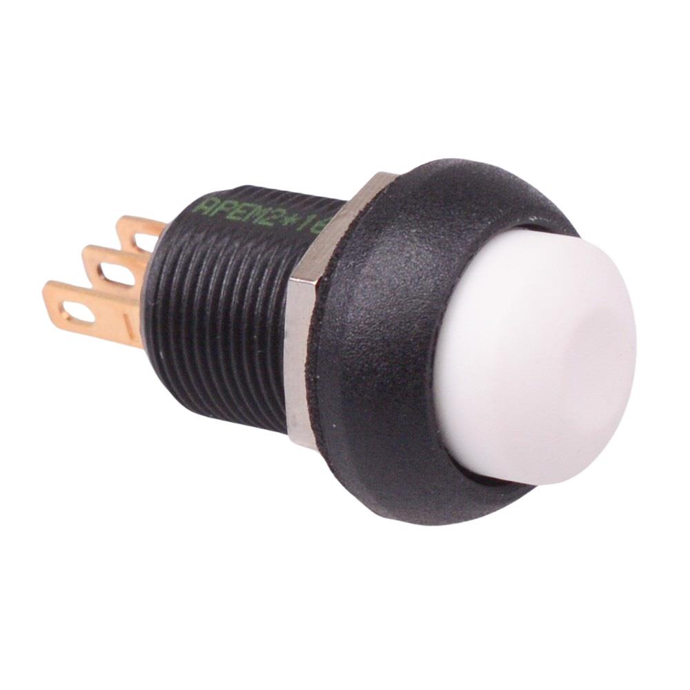 IMR7Z472104UL APEM White Momentary 12mm Push Button Switch SPDT IP67