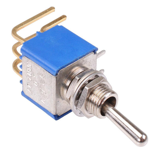 5246WADX386 APEM On-On 6.35mm Miniature Toggle Switch DPDT 4A 30VDC