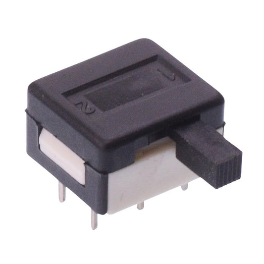25546NA6 APEM On-On Professional Horizontal PCB Slide Switch Long Actuator DPDT