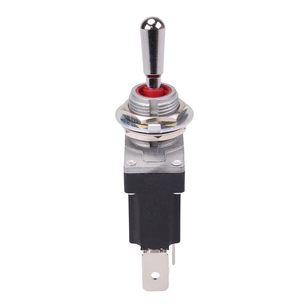 On-(On) Momentary Sealed 12mm Toggle Switch SPDT 12A IP68