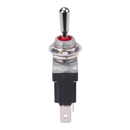 On-(On) Momentary Sealed 12mm Toggle Switch SPDT 12A IP68