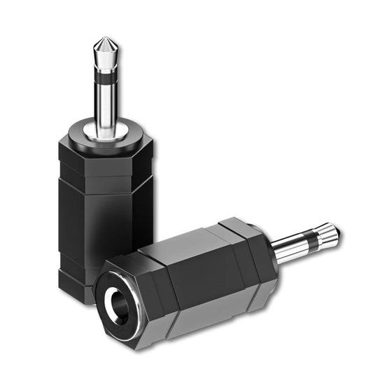 3.5mm Stereo Jack Socket to 3.5mm Mono Jack Plug Adapter