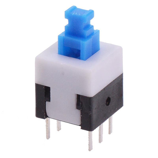 8x8mm Latching PCB Push Button Switch DPDT