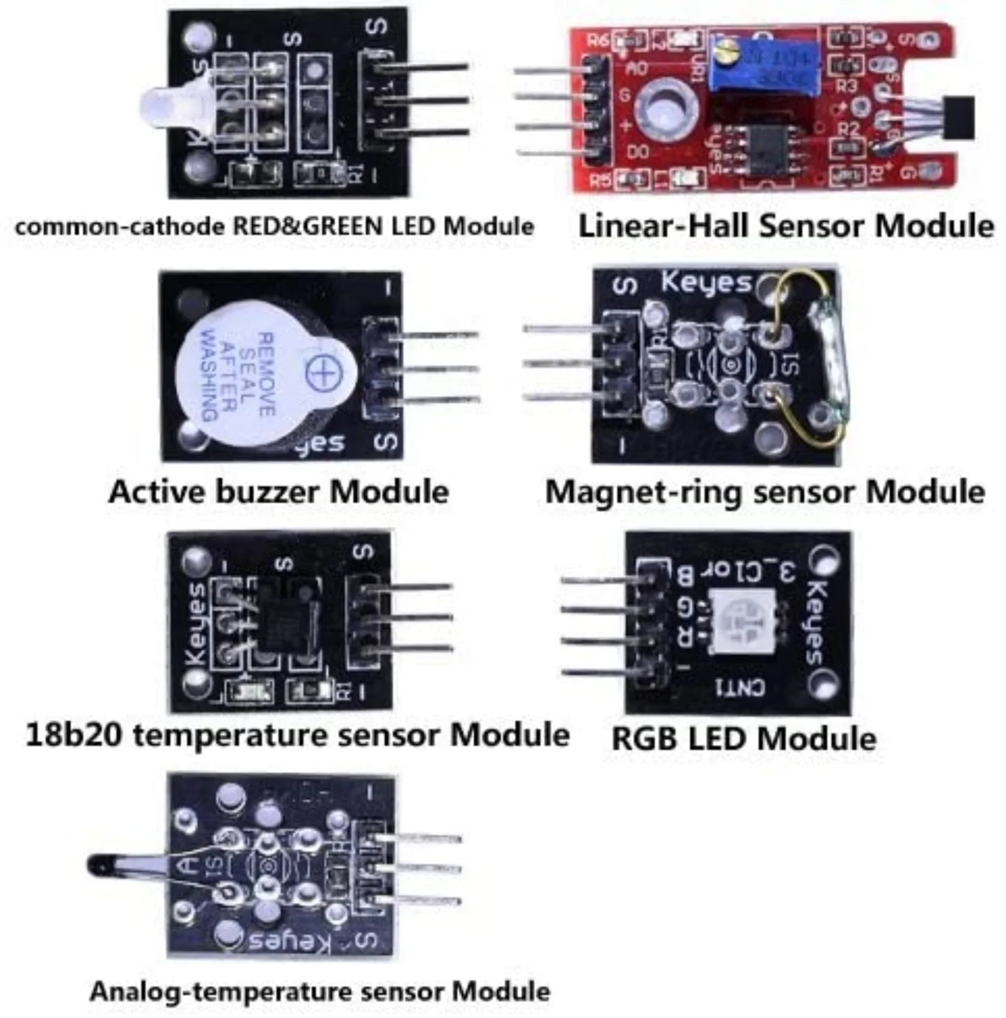 33pcs Sensor Kit for Arduino
