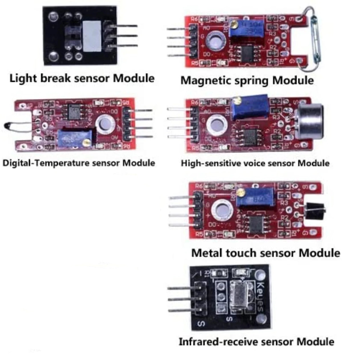 Arduino Sensor Kit Code 33pcs Sensor Kit for Arduino – The Electronics Hub