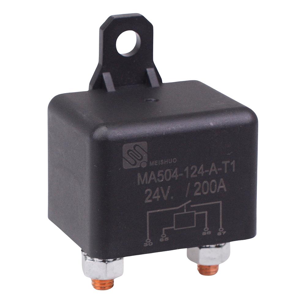 24V SPNO Heavy Duty Automotive Relay Bracket 200A MA504-124-A-T1