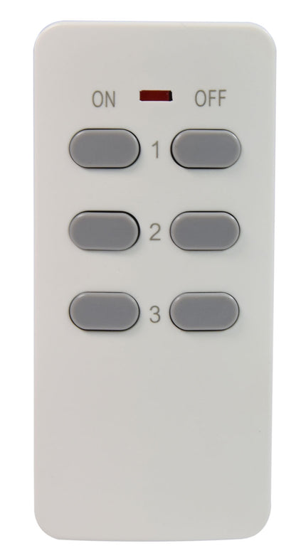 Mercury Programmable Wireless Remote Control UK Mains Sockets 250V AC