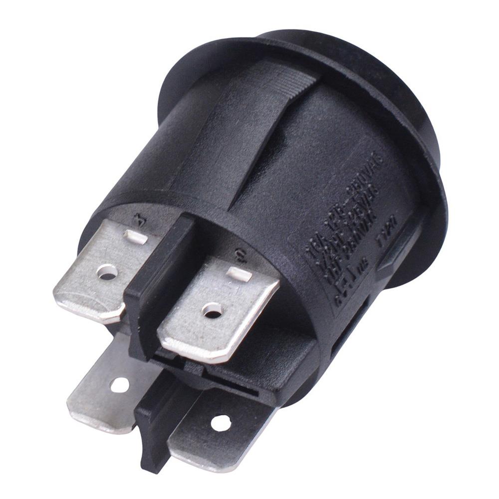 Off-(On) Momentary 25mm Push Button Switch DPST 16A 250VAC R13-541A-01-BR