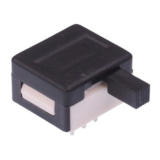 25346NA6 APEM On-On Professional Horizontal PCB Slide Switch Long Actuator DPDT