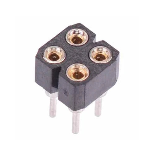 Socket Cable 4pin 4-Pin Double Row Turned Pin PCB Socket Connector 2.54mm Pitch – The ...