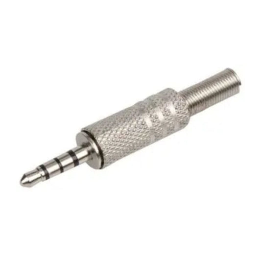 4-Pole 3.5mm Jack Plug (Solder Tags)
