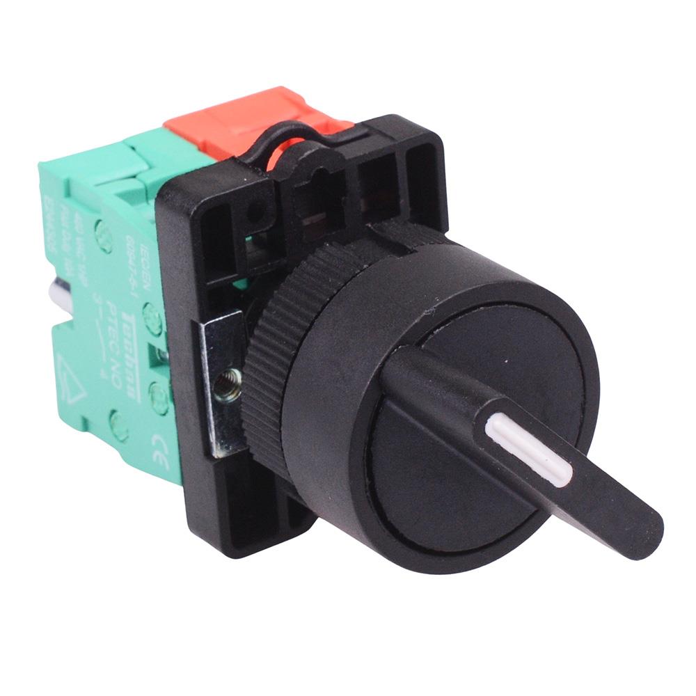 Techna PtecSN3F 3 Position Plastic Selector Switch 10A 1NO-1NC