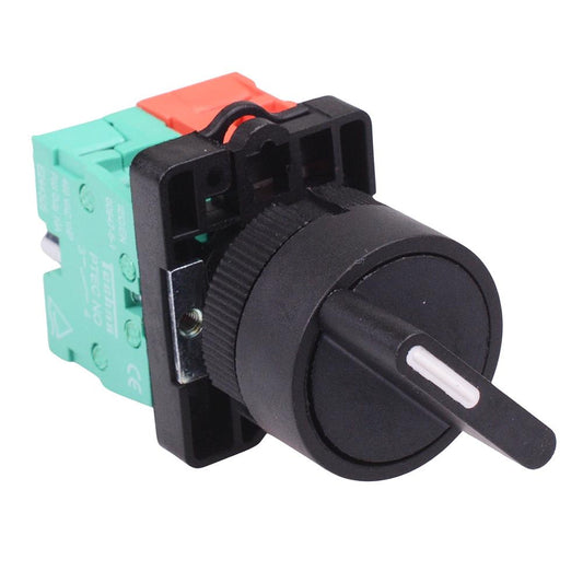 Techna PtecSN3F 3 Position Plastic Selector Switch 10A 1NO-1NC