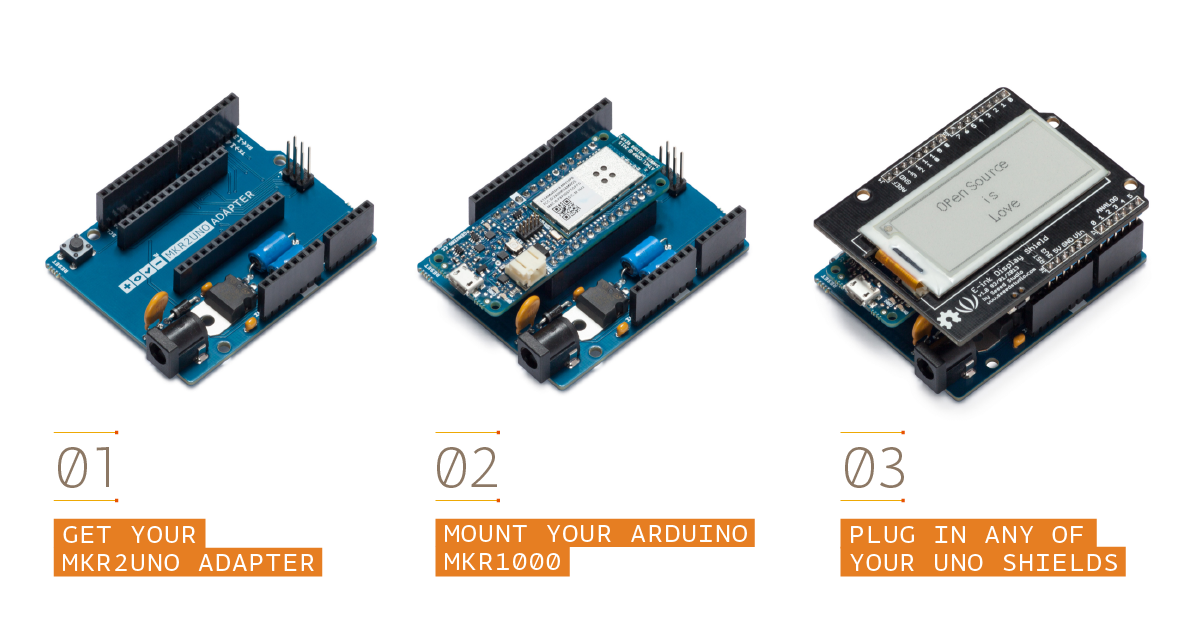 Arduino® MKR2UNO Adapter