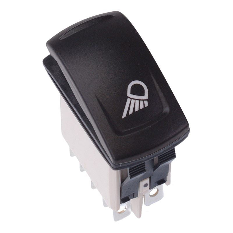 KR46CAKDDG22NXXXX44 Flood Light Latching Red 12V LED Auto Rocker Switch DPDT IP68 APEM